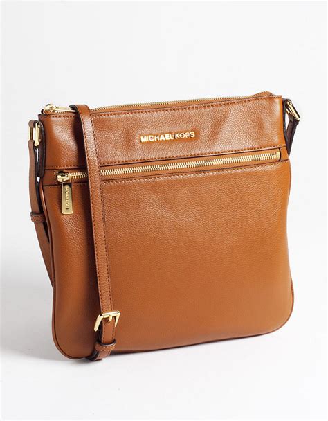 michael kors gray and brown mk tote bag|Michael Kors brown crossbody bag.